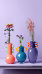 Vaso Fiesta Rosa | Vasi di Design in Vetro Colorato - PT4189PI