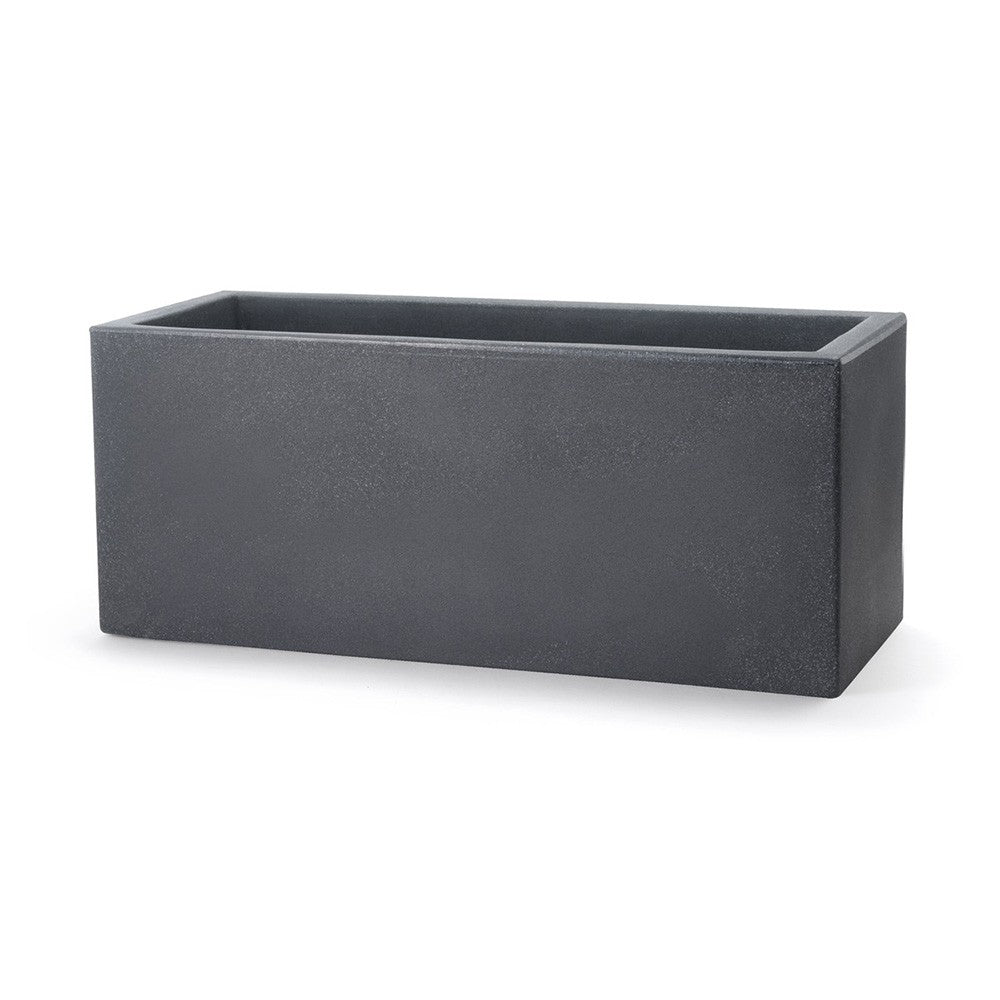Fioriera Schio Cassa 80 Antracite in plastica Teraplast - 11427080032