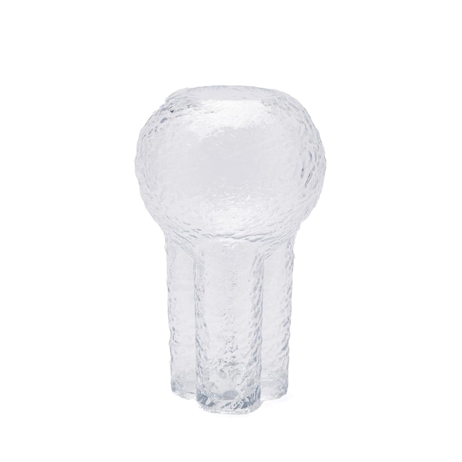 Vaso Ganimede Natural H30 X D18 | Vasi di design in vetro EDG - 107468,00