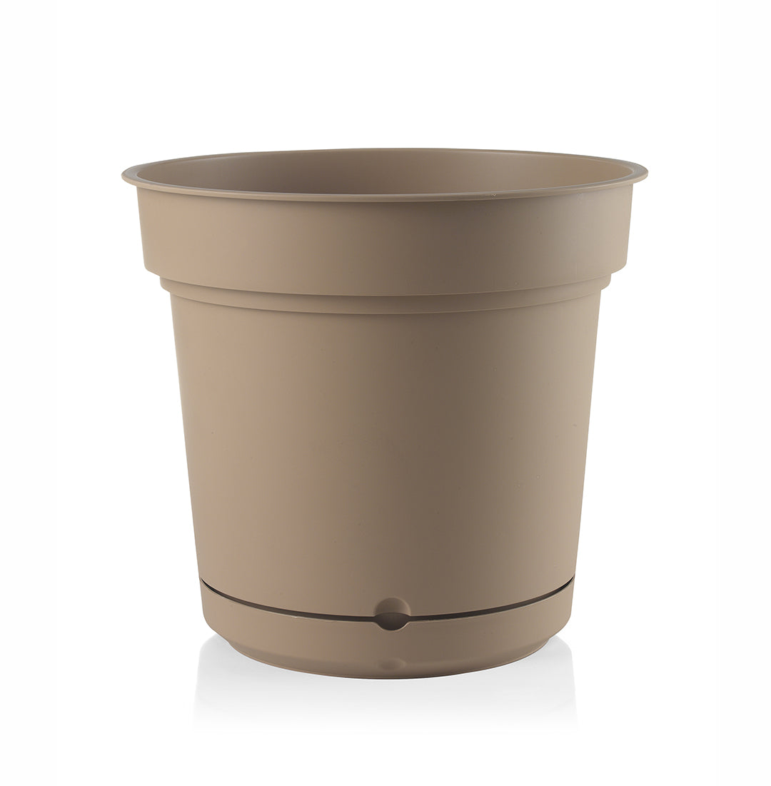 Vaso da esterno Hydral D38 Terra di Siena Teraplast - 28107038-415