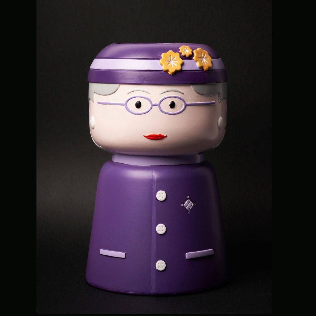 Vaso Icons The Queen Blogo Design H 26,5 X L16,6 - ARTI25635