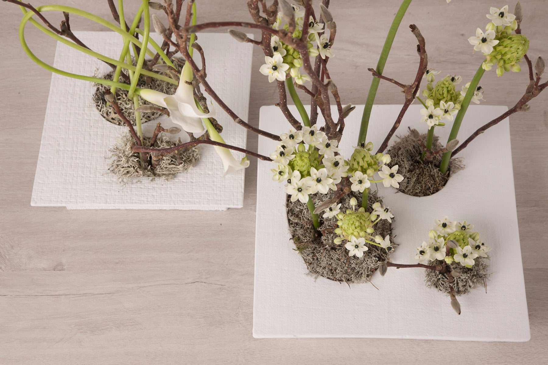 Ciotola Ikebana grande: ciotole ceramica design D&amp;M - AAR4906WH