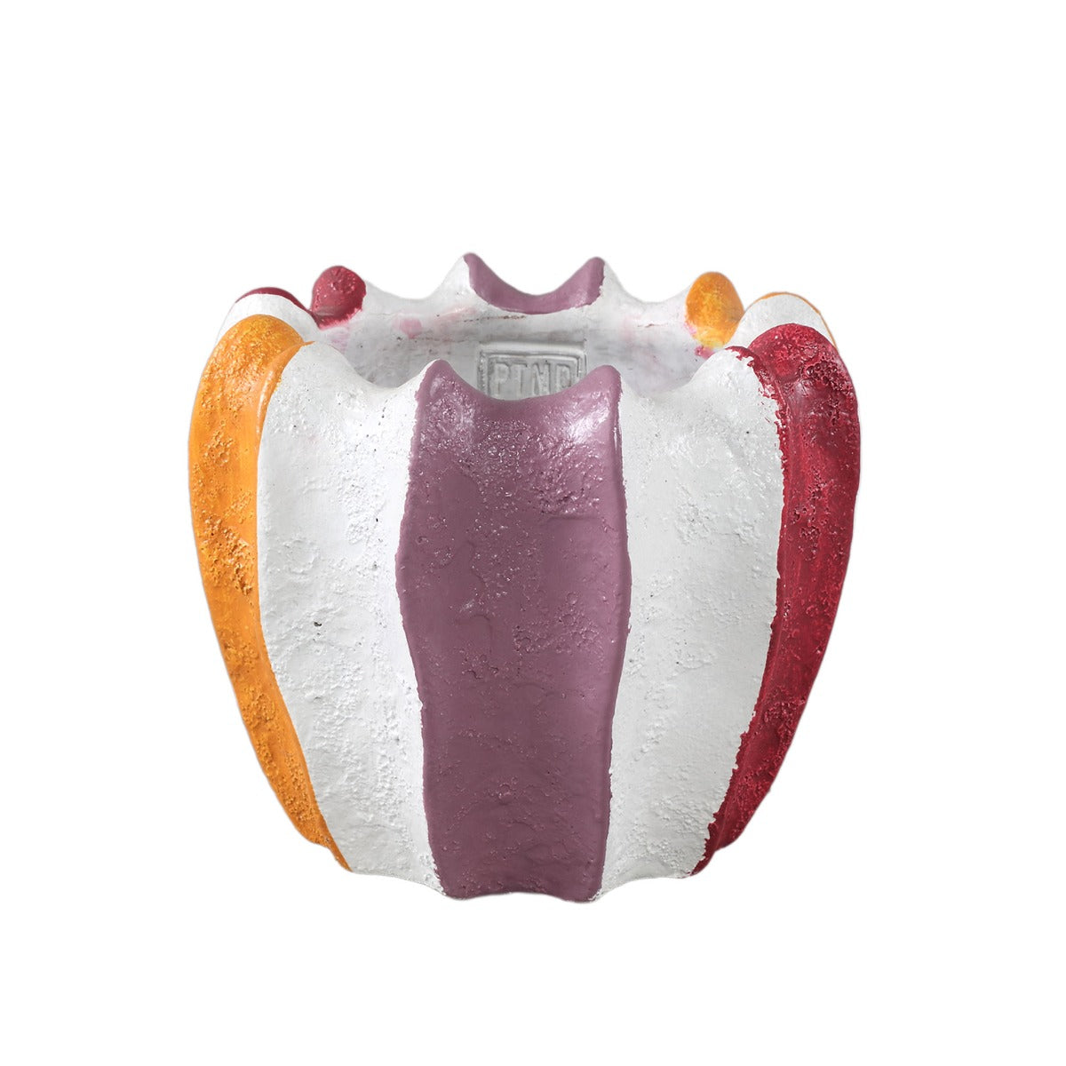 Vaso Triniti Cemento Colorato H 15 L17,5 Cm | Vasi Design Moderno e Artigianale - 726073