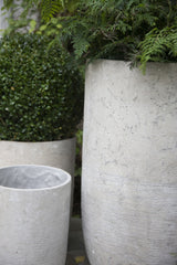 Vaso Worthy antracite: vasi in cemento da esterno D&amp;M - B298DGI