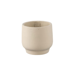 Vaso Aline Cemento Tortora H 13 Cm L 15 Cm | Vasi di Design in Cemento - 725999