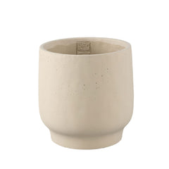 Vaso Aline Cemento Tortora H 20 Cm L 20 Cm | Vasi di Design in Cemento - 726001