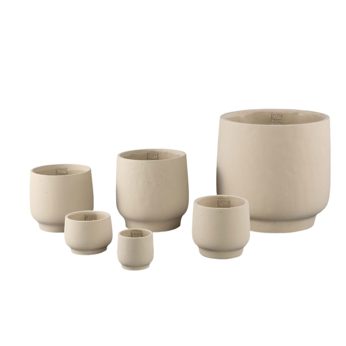 Vaso Aline Cemento Tortora | Vasi di Design in Cemento - CONFIG0462