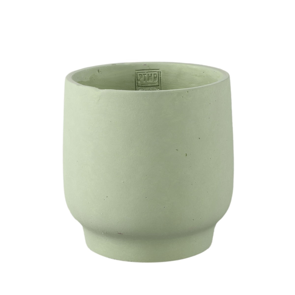 Vaso Aline Cemento Verde H 20 Cm L 20 Cm | Vasi di Design in Cemento - 726013