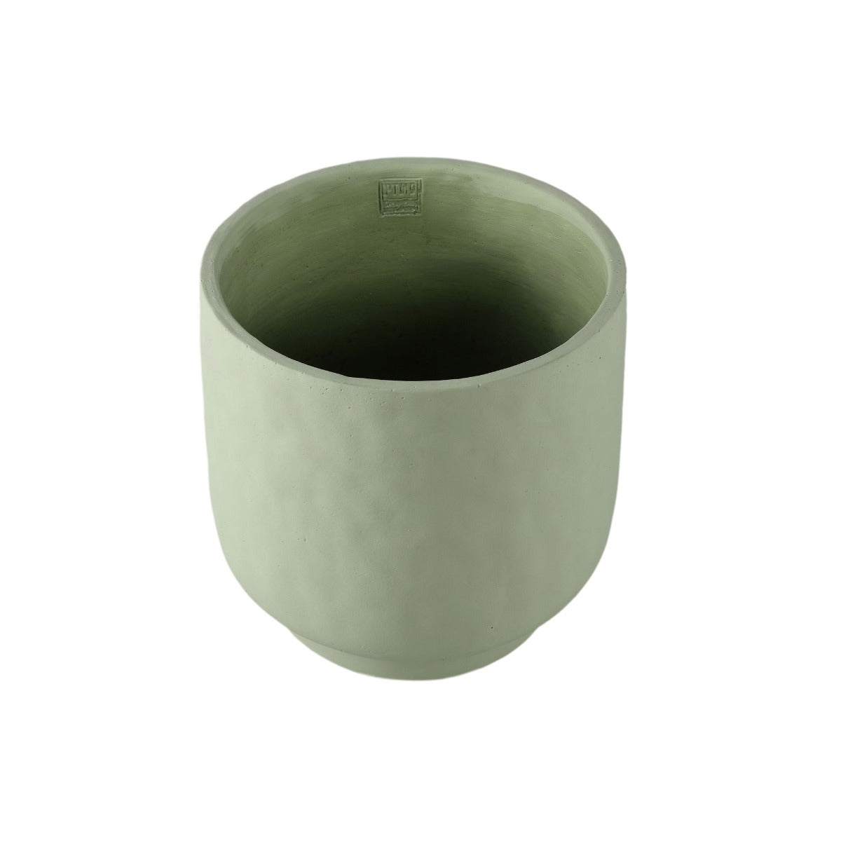 Vaso Aline Cemento Verde H 30 Cm L 30 Cm | Vasi di Design in Cemento - 726014