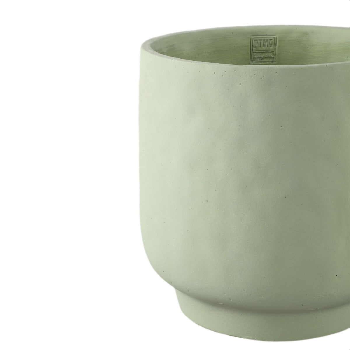 Vaso Aline Cemento Verde H 30 Cm L 30 Cm | Vasi di Design in Cemento - 726014