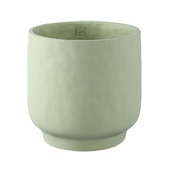Vaso Aline Cemento Verde H 30 Cm L 30 Cm | Vasi di Design in Cemento - 726014