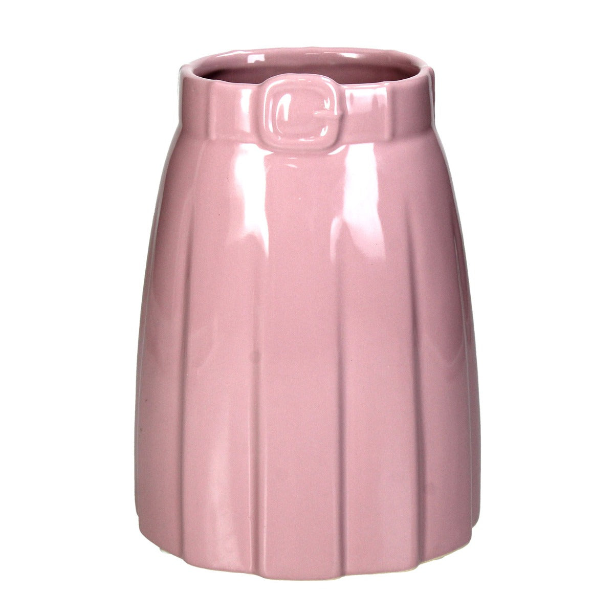 Vaso Gonna in Ceramica Rosa | Vasi di design originali - KAL-4504