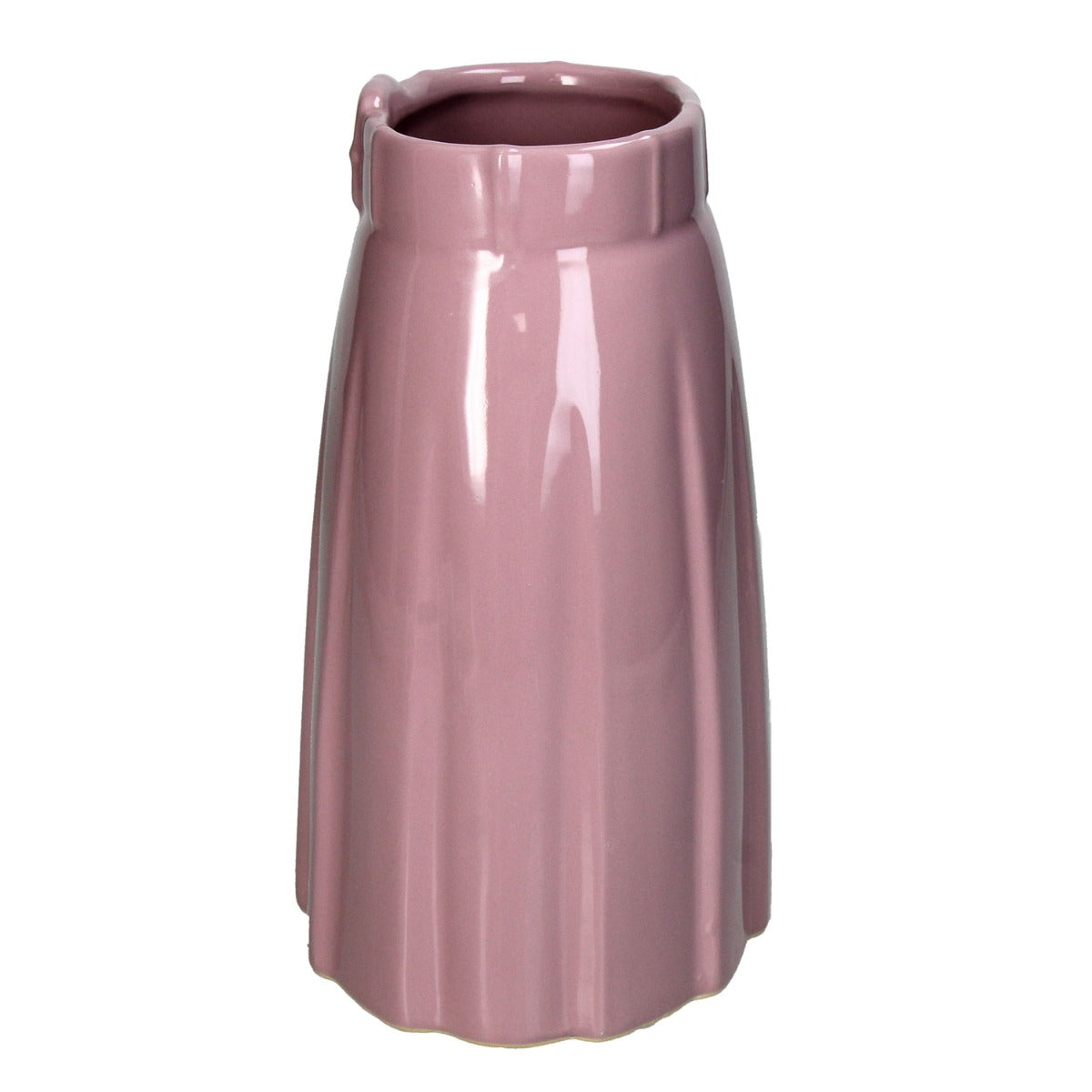 Vaso Gonna in Ceramica Rosa | Vasi di design originali - KAL-4504