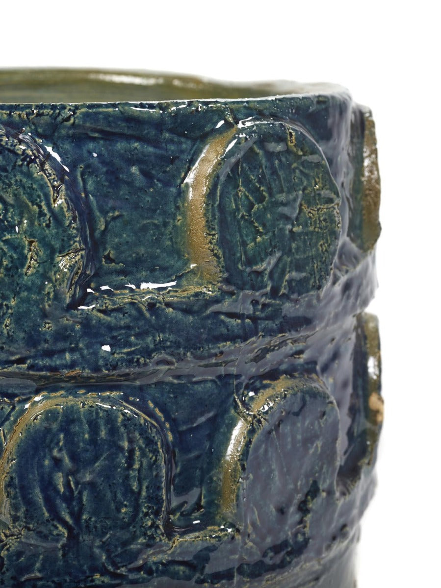 Vaso Look At Me Blu D37 X H28 | Vasi in ceramica Serax - b2622002