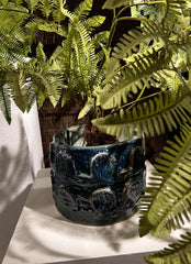 Vaso Look At Me Blu D37 X H28 | Vasi in ceramica Serax - b2622002