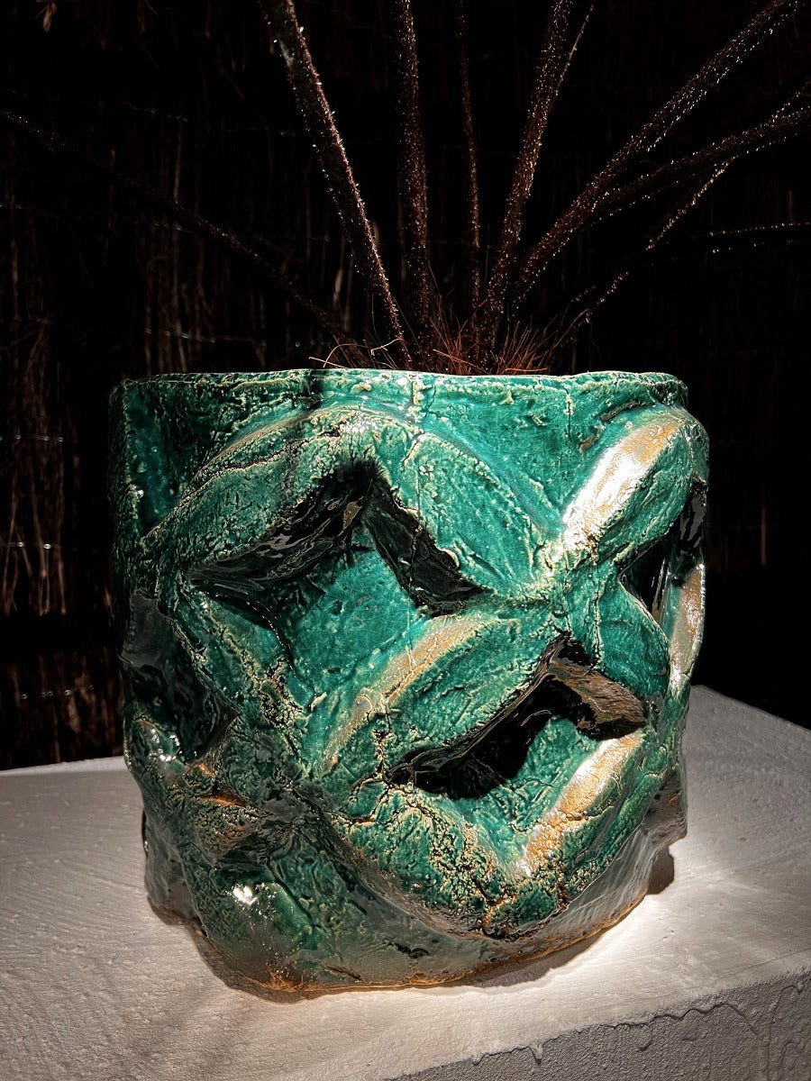Vaso Look At Me Verde D32,5 H28 | Vasi in ceramica Serax - b2622001