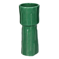 Vaso Fashion Gres Verde H22 | Vasi di design in ceramica colorata - KAL-4802