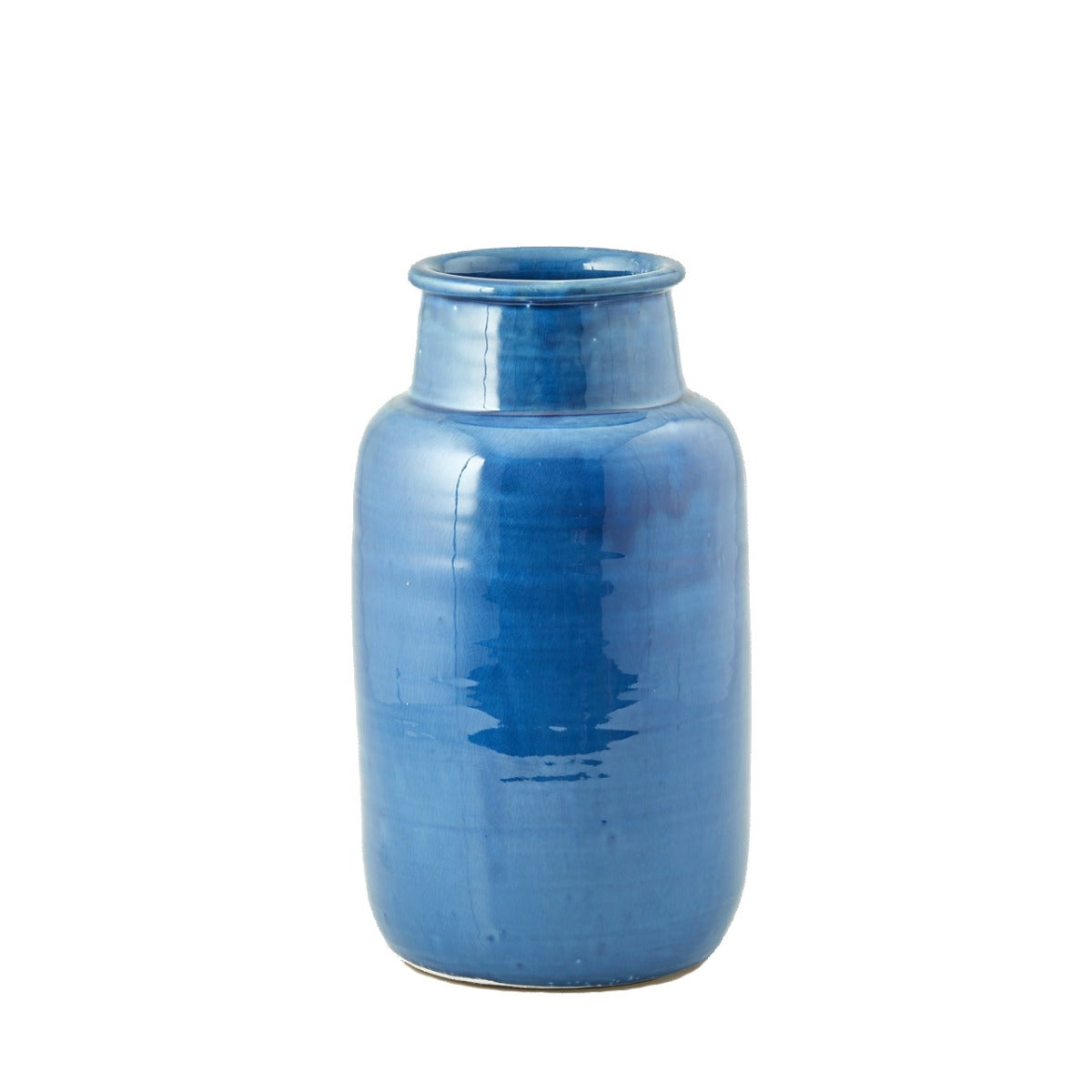 Vaso blu ceramica Fenice H38: vasi design EDG - 011463,80