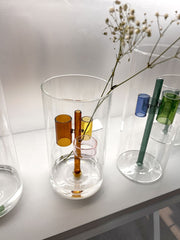 IRIS Vaso 3 Ambra | Vasi in vetro design Ichendorf Milano - 09313090