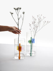 IRIS Vaso 3 Ambra | Vasi in vetro design Ichendorf Milano - 09313090