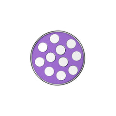 Vaso Jelly Viola Ichendorf Milano - Scultura in Vetro Borosilicato Designer Doriana e Massimiliano Fuksas