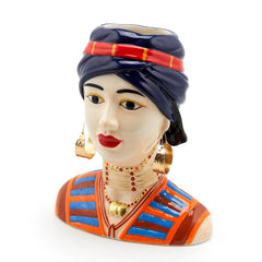 Vaso Lady Venezuela H29X24X16 | Vasi in ceramica a forma di donna EDG - 019485