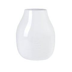 Vaso Luck H25 in Ceramica Bianca Design Rader - 0016471