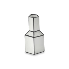 Vaso Carte Blanche H12 cm in Porcellana Bianco/Nero – Annebet Philips Per Serax