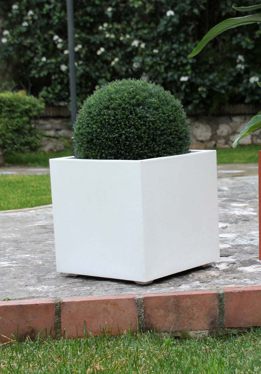 Vaso Millennium Cubo 39X39 | Vasi di design in plastica per esterno - CONFIG0350