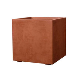 Vaso Millennium Cubo 49x49 | vasi di design in plastica per esterno - CONFIG0351