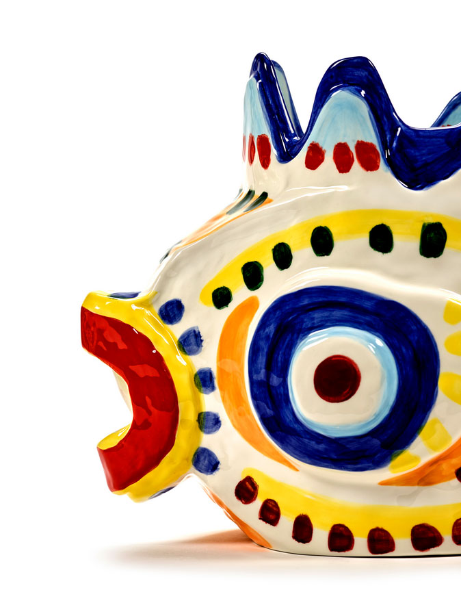 Vaso 01 Mix Sicily |  Vaso in Ceramica Colorata Designer Ottolenghi - Ivo Bisignano by Serax - B8922011