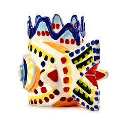 Vaso 01 Mix Sicily |  Vaso in Ceramica Colorata Designer Ottolenghi - Ivo Bisignano by Serax - B8922011