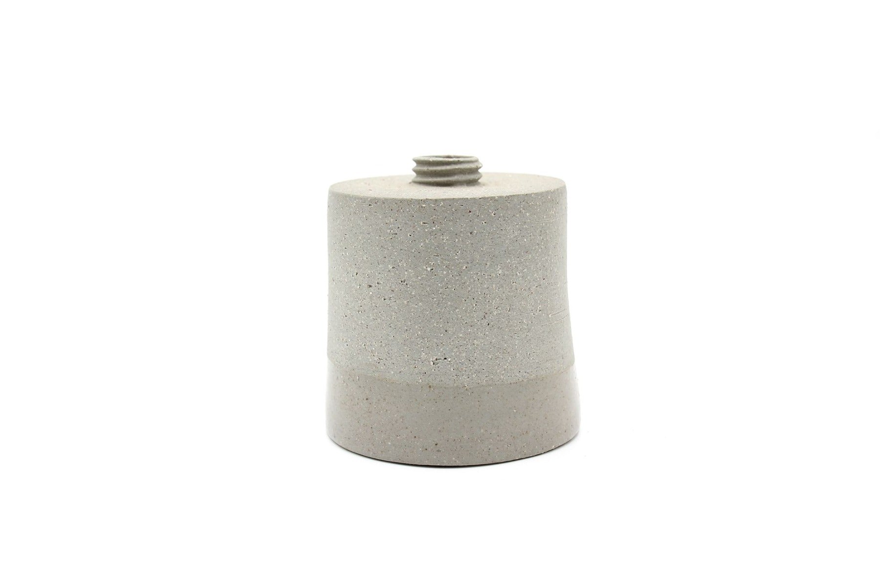 Vaso grigio monofiore Tiny H11: vasi in ceramica D&amp;M - AAR5472LGI