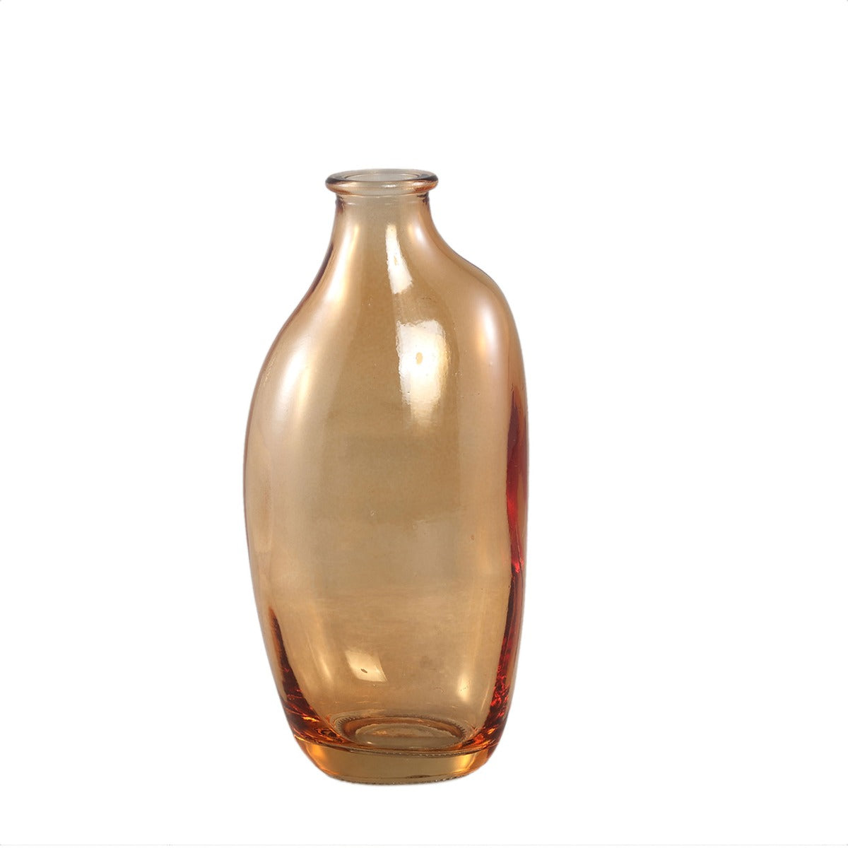 Vaso Mussarat in Vetro Organico Arancione M &ndash; Eleganza e Design per la Tua Casa - 725543