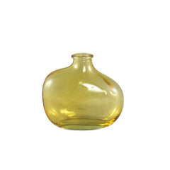 Vaso Mussarat in Vetro Organico Giallo S &ndash; Eleganza e Design per la Tua Casa - 725536