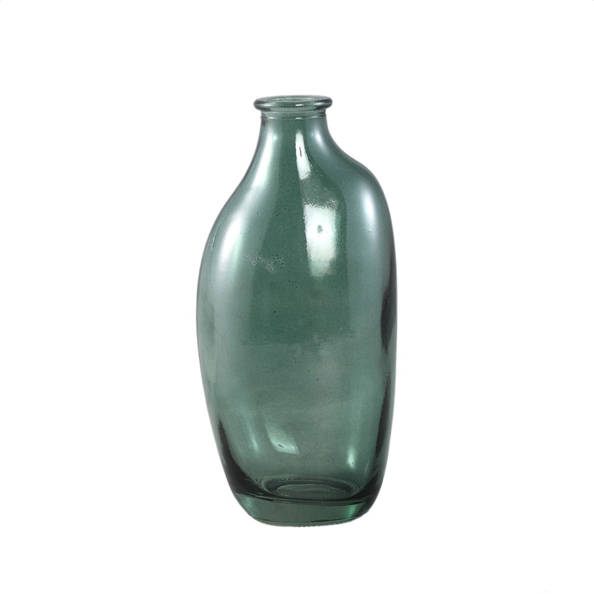 Vaso Mussarat in Vetro Organico Verde M &ndash; Eleganza e Design per la Tua Casa - 725544