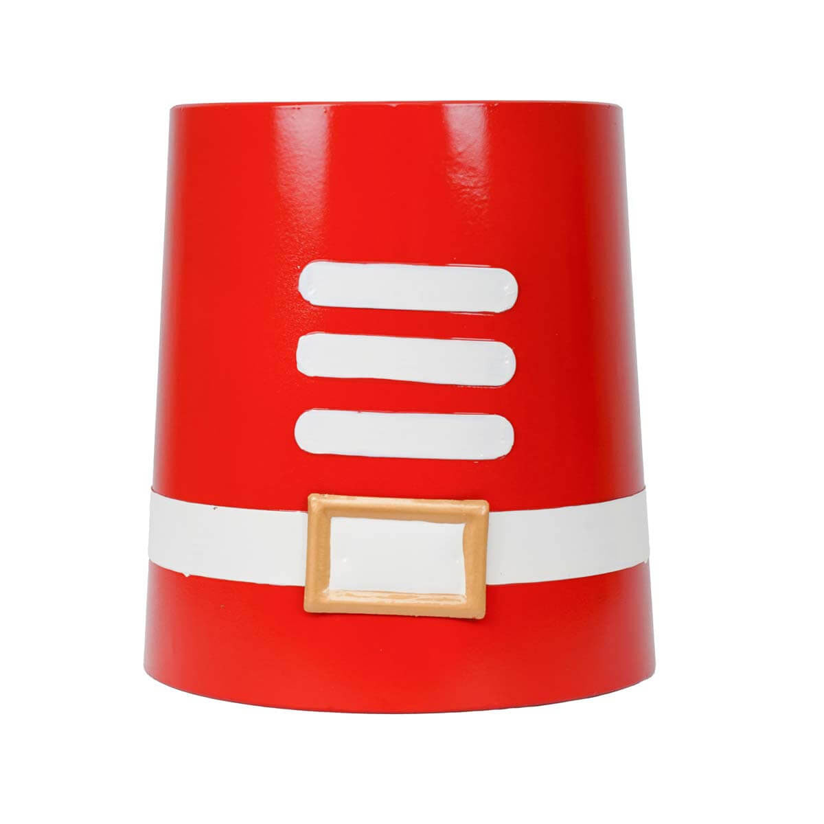 Vaso in Metallo Stile Giacca Soldatino M – Decorazione Natalizia