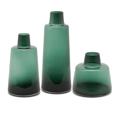 Nida | Vaso Bottiglia Dark Green  - CONFIG0379