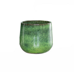 Vaso Novii Green Terracotta Smaltata Verde M - Eleganza Naturale per i Tuoi Spazi - 725732-M