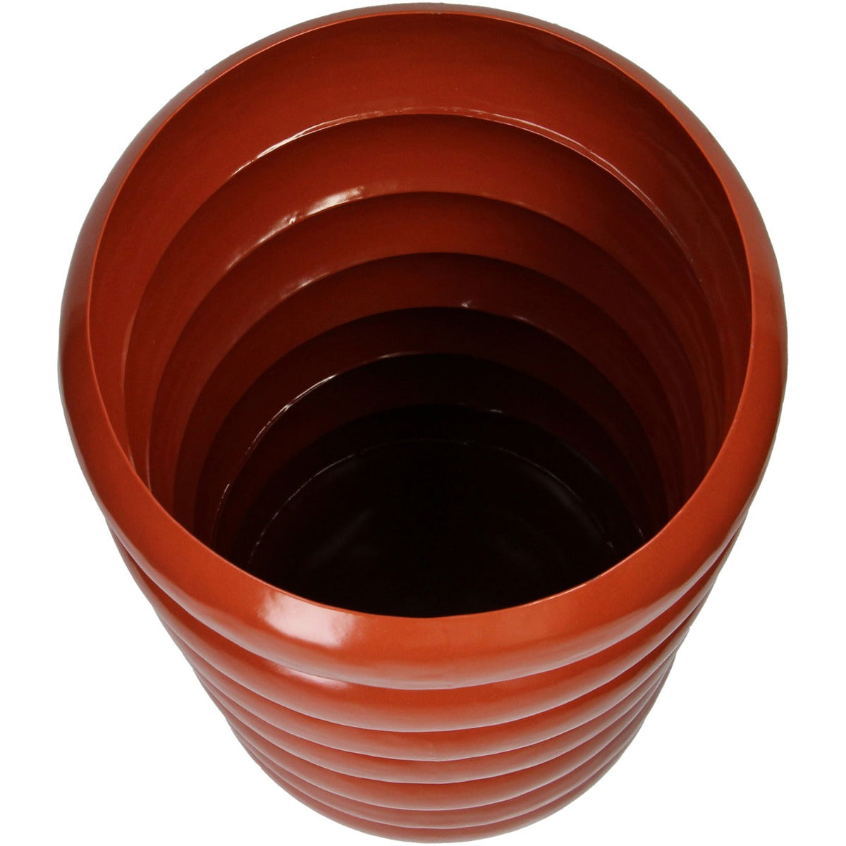 Vaso Planter in Ferro Rosso H50 cm - KAL-3575