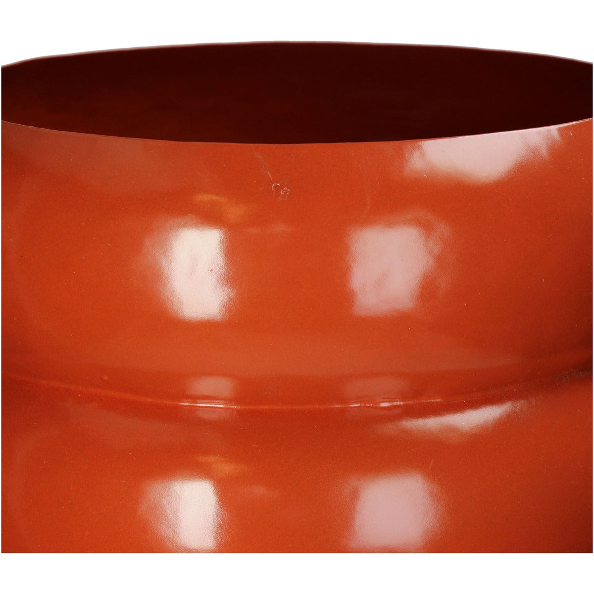 Vaso Planter in Ferro Rosso H50 cm - KAL-3575