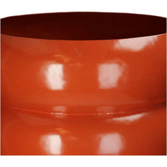 Vaso Planter in Ferro Rosso H50 cm - KAL-3575