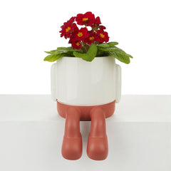 Vaso Porta Piante da interno Mr.Dangly Rosso H22 - 27528