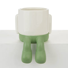 Vaso Porta Piante da interno Mr.Dangly Verde H22 - 27530