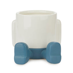 Vaso Porta Piante da interno Mr.Sitty Azzurro H15 - 27526
