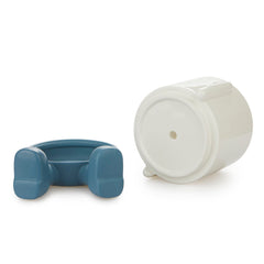 Vaso Porta Piante da interno Mr.Sitty Azzurro H15 - 27526