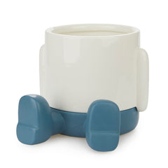 Vaso Porta Piante da interno Mr.Sitty Azzurro H15 - 27526