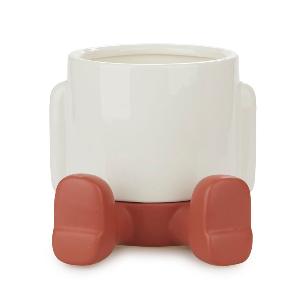 Vaso Porta Piante da interno Mr.Sitty Rosso H15 - 27525