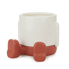 Vaso Porta Piante da interno Mr.Sitty Rosso H15 - 27525