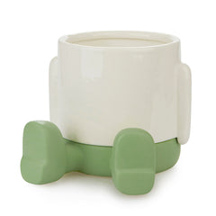 Vaso Porta Piante da interno Mr.Sitty Verde H15 - 27527